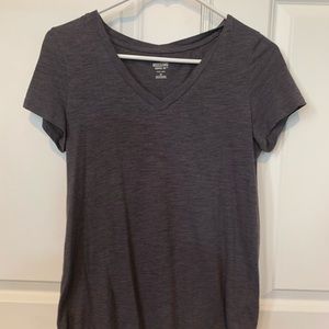V- neck t shirt!